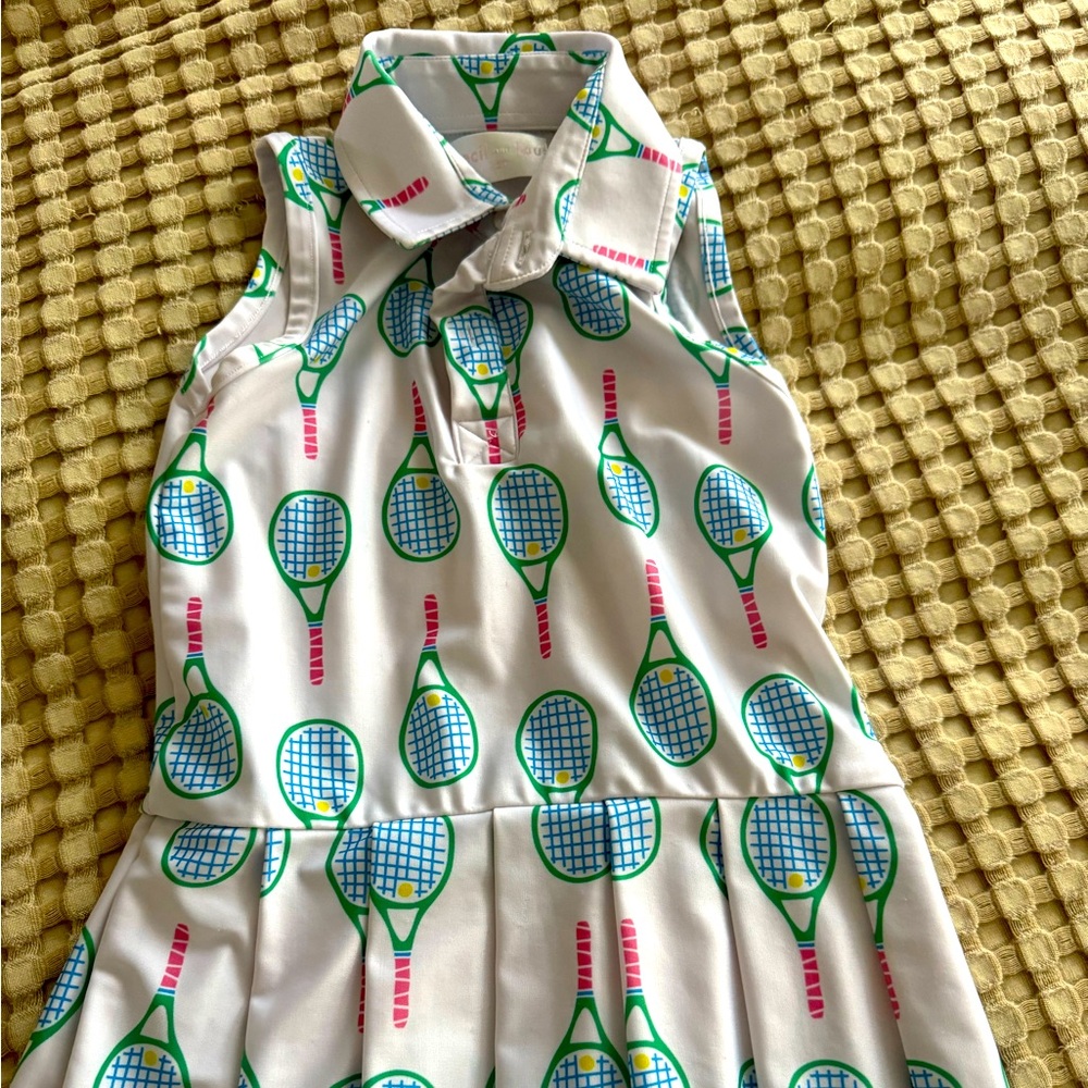 Cecil and Lou pleated tennis dress